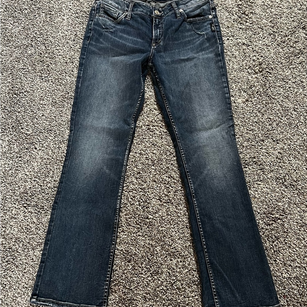 31x31 silver jeans